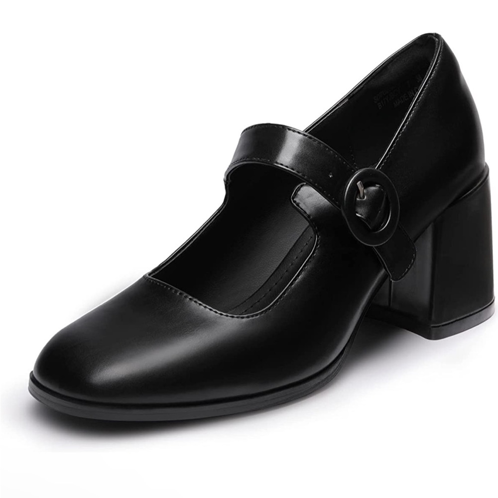 DREAM PAIRS Chunky Mary Jane Shoes